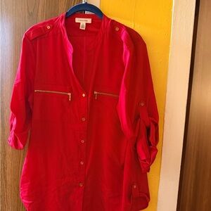 Calvin Klein Vibrant Red Garment